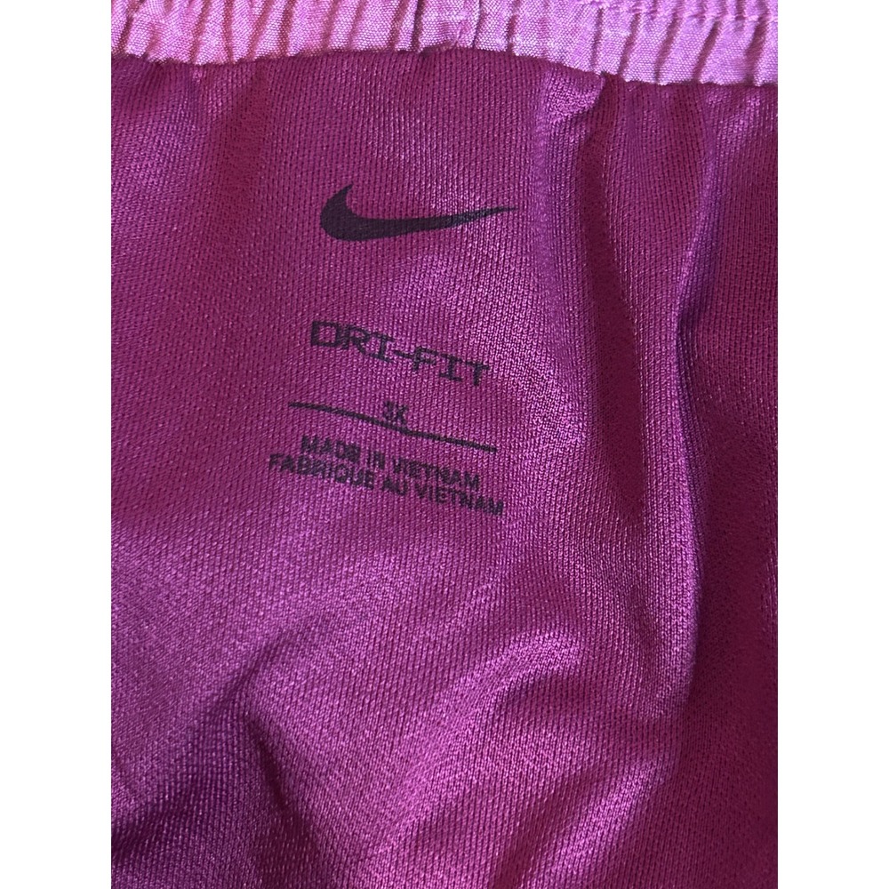 Nike Dri-FIT Women's Running Shorts Purple‎ Size 3X Athletic Lightweight - Picture 3 of 4